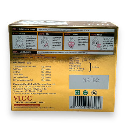 VLCC Gold Facial Kit