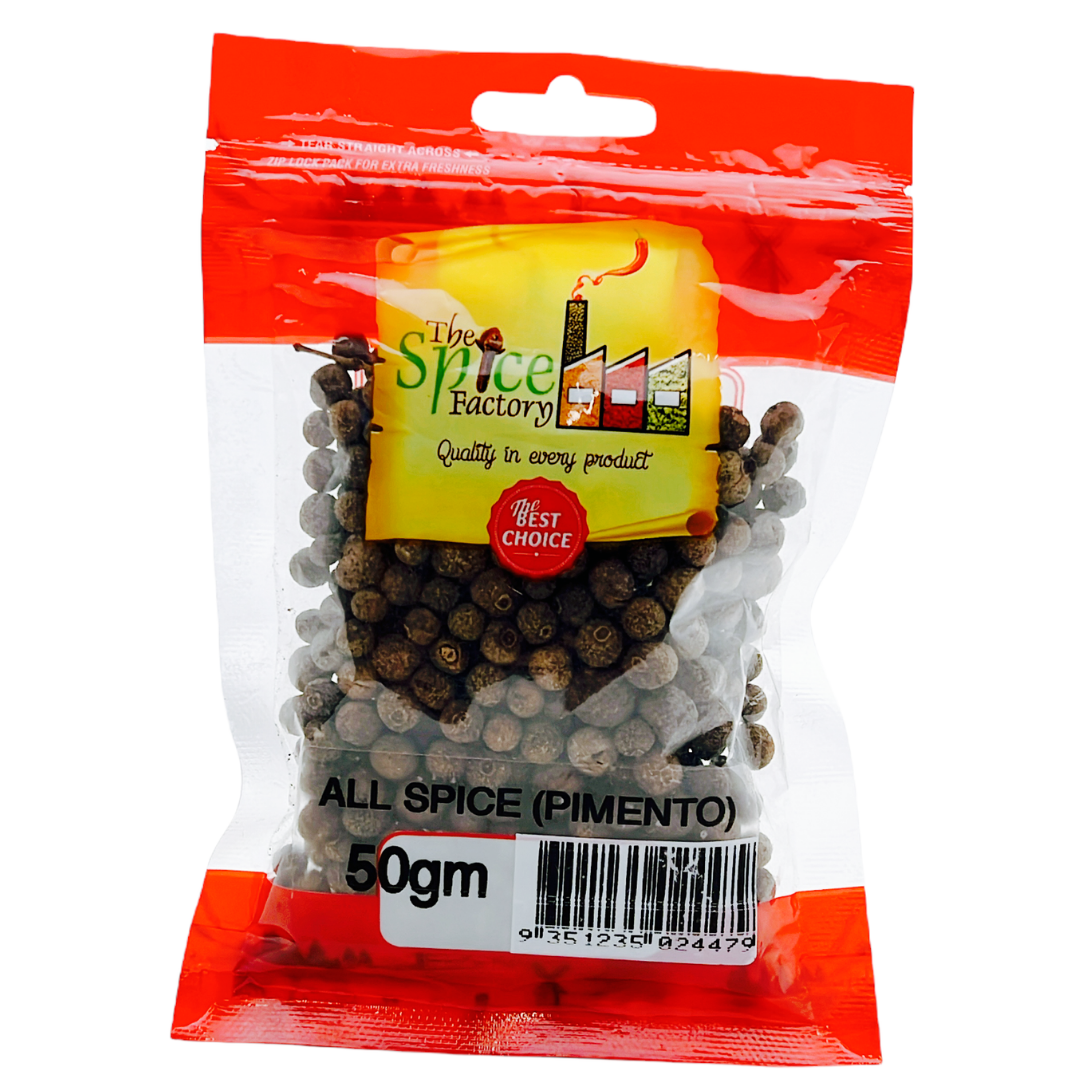 TSF Allspice Whole 50g | Pimento Berries | Jamaica Pepper | Whole Spice