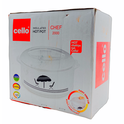 Cello Casserole/ Food Warmer 2000Ml