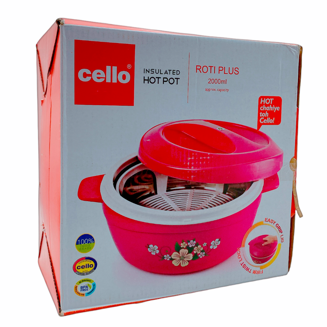 Cello Casserole/ Food Warmer (Roti Plus) 2000ml