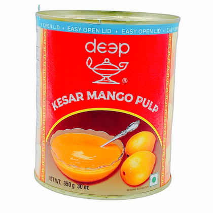 Deep Kesar Mango Pulp (Tin) 850gm