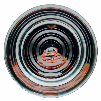 Delhi 6 Steel Soup Plate No. 11