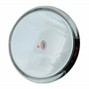 Delhi 6 Steel Round Thali With Edge No.14