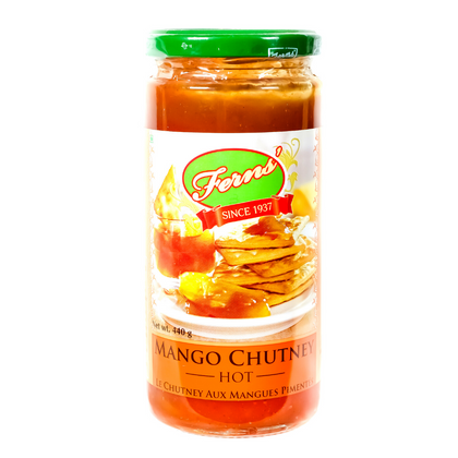 Ferns Hot Mango Chutney  440G