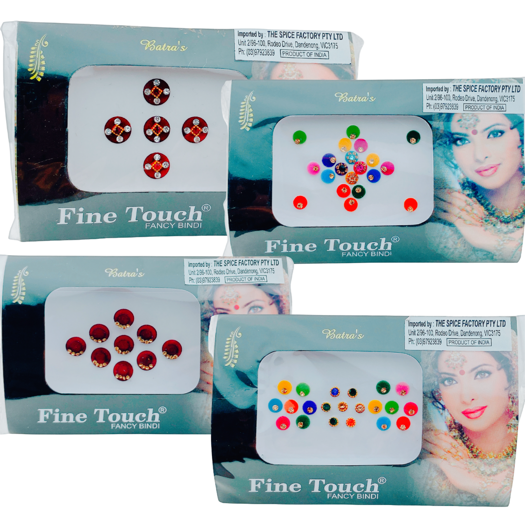 Fancy Bindi Fine Touch 1Pc- (Style 3)-9351235049281
