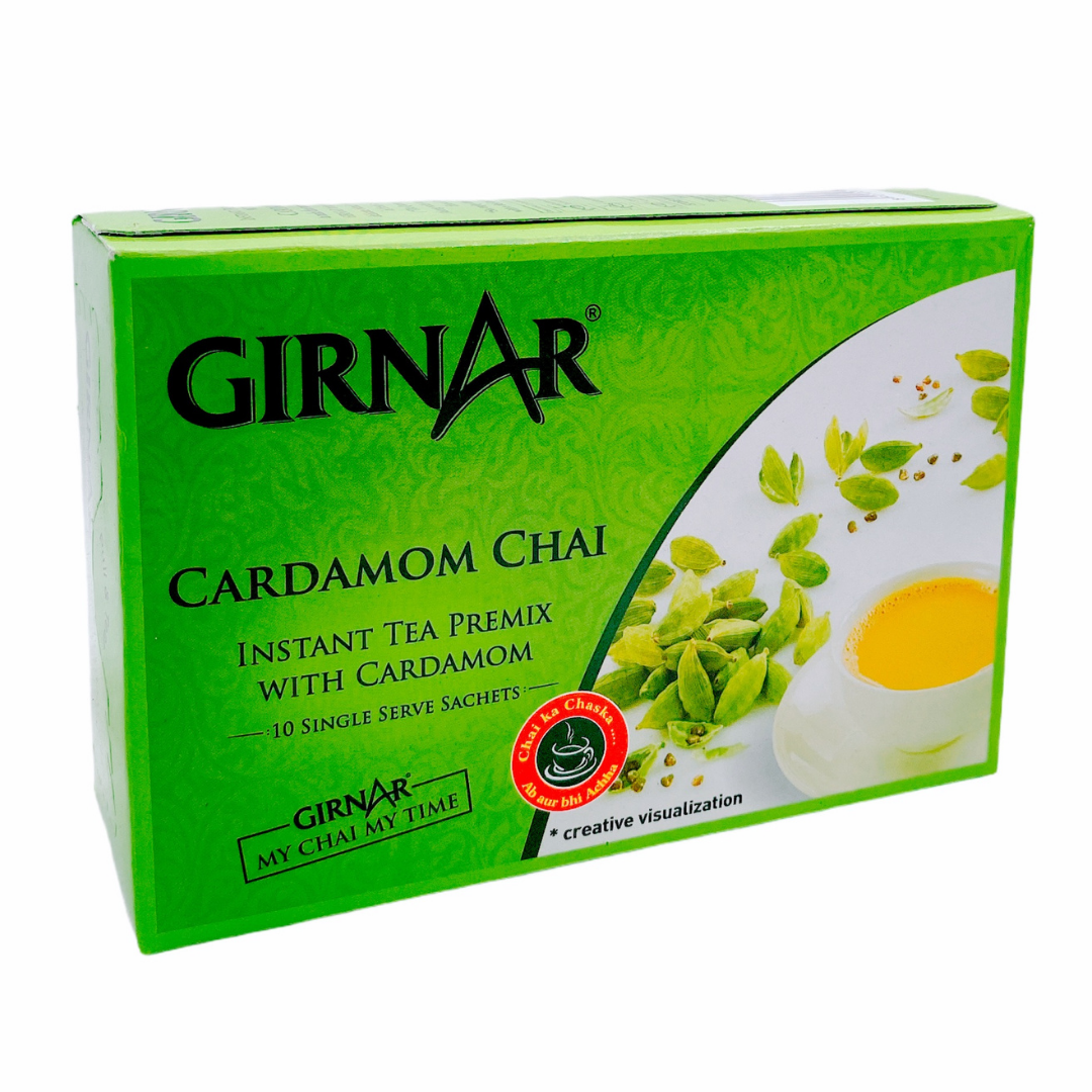 Girnar Instant Tea Cardamom Jaggery 140Gm