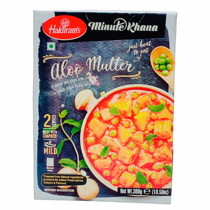 Haldirams Rte Aloo Mutter 300G