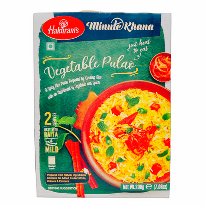 Haldirams RTE Vegetable Pulao 300Gm