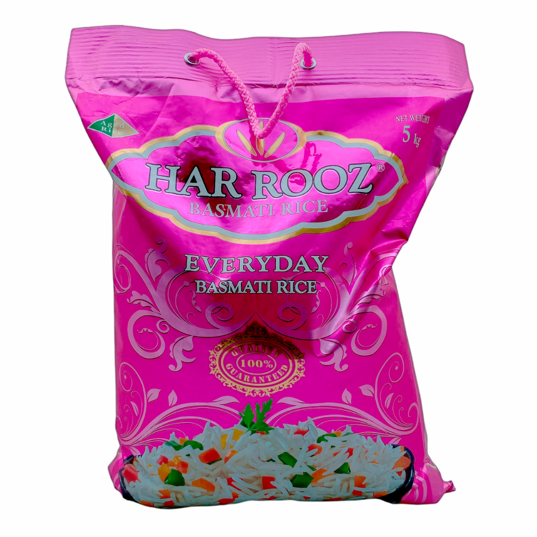Har Rooz Buy India Gate Har Rooz Rice 5Kg from Online Grocery Shop, Melbourne