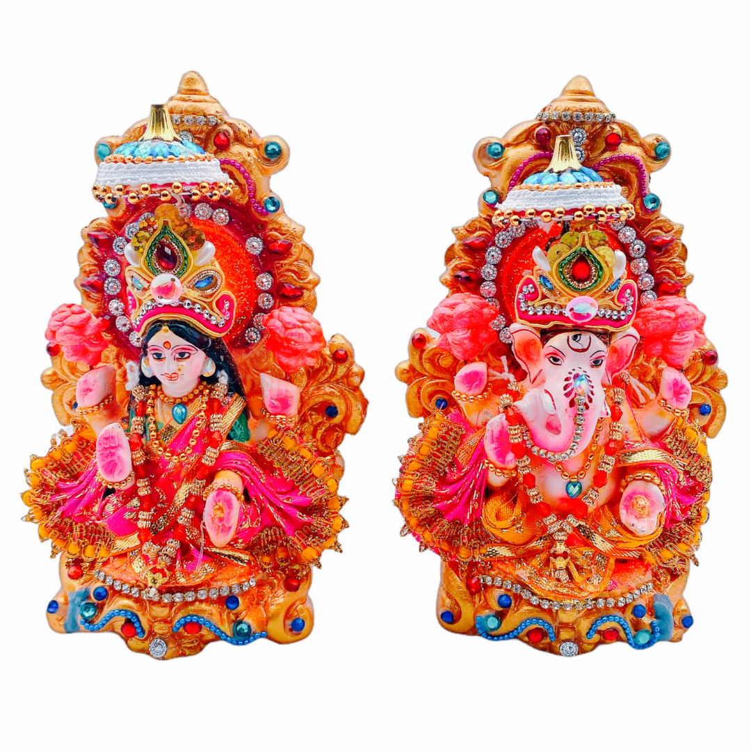 Laxmi Ganesh Set Fancy Medium