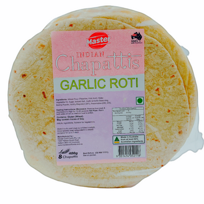 Master Garlic Roti 400gm