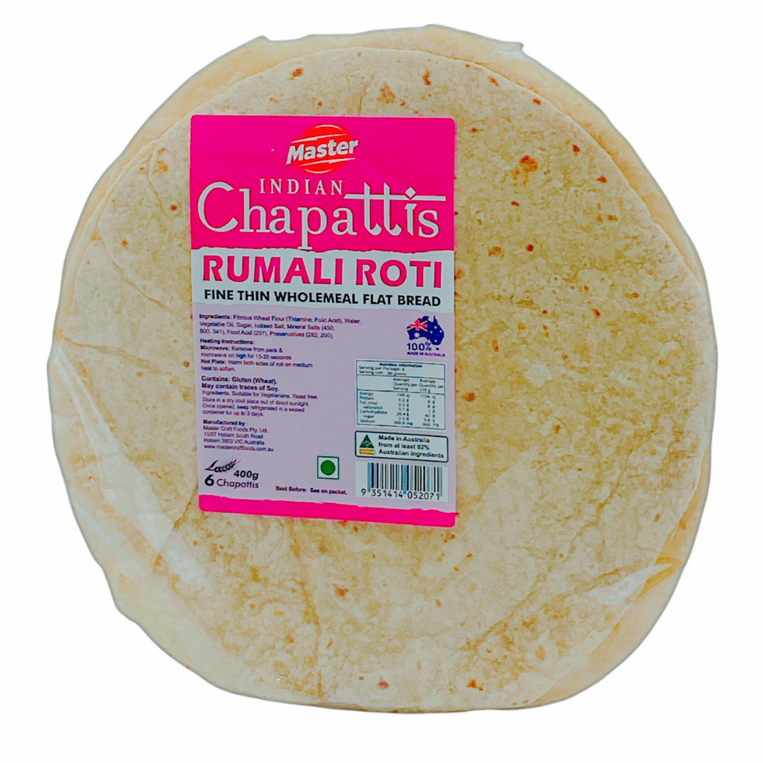 Buy Master Rumali Roti 400gm from Online Grocery Shop, Melbourne