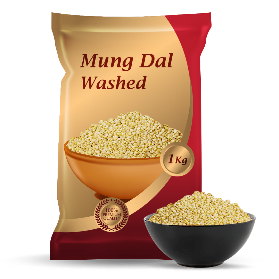 Mung Dal Washed 1Kg