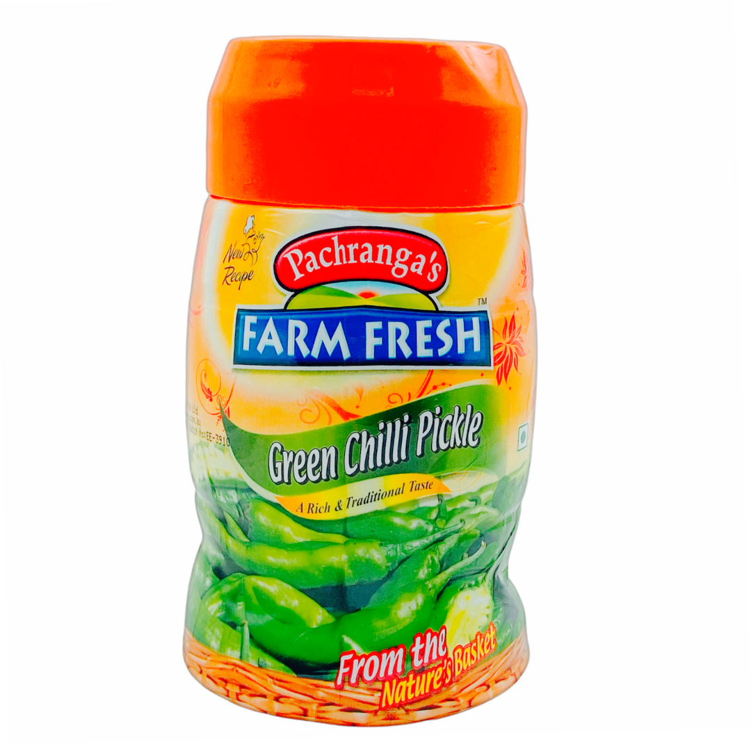 Pachranga Farm Fresh Green Chilli Pickle 1Kg