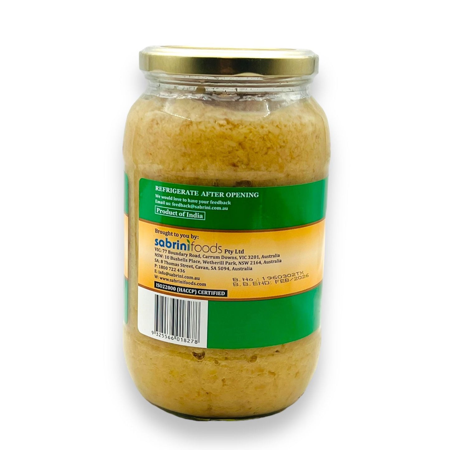 Pattu Ginger Paste 1Kg
