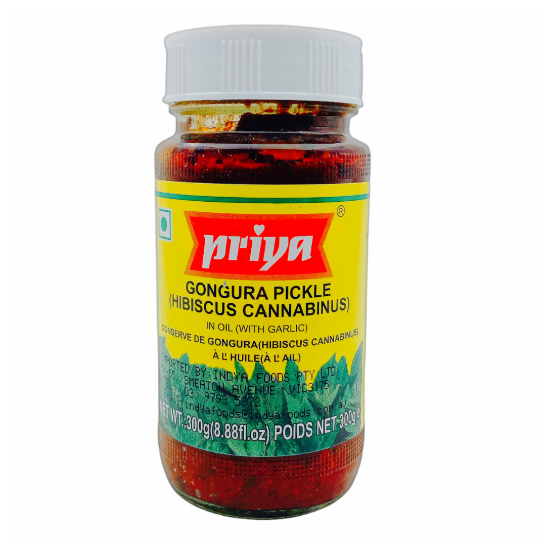 Priya Gongura Pickle With Garlic 300Gm