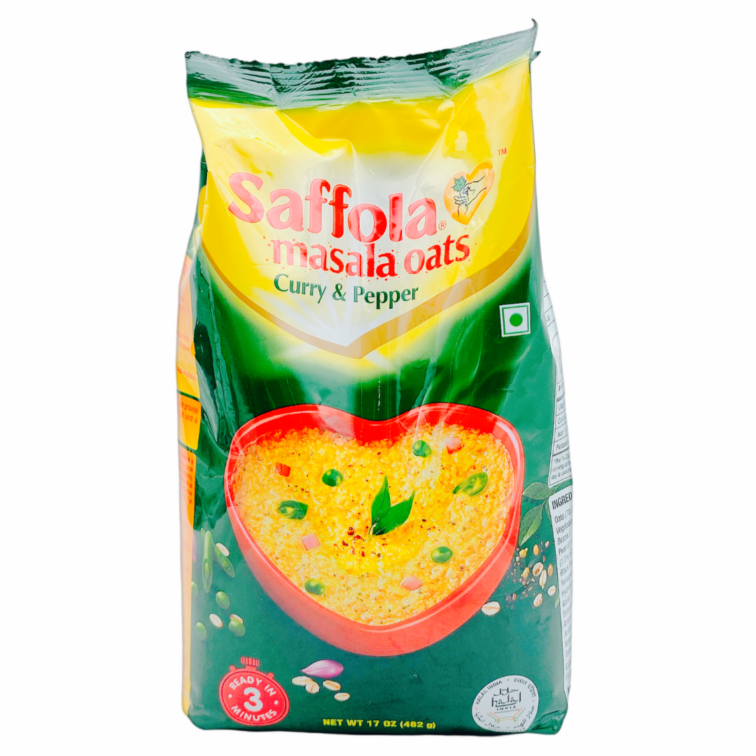 Saffola Masala Oats Curry Pepper 482Gm