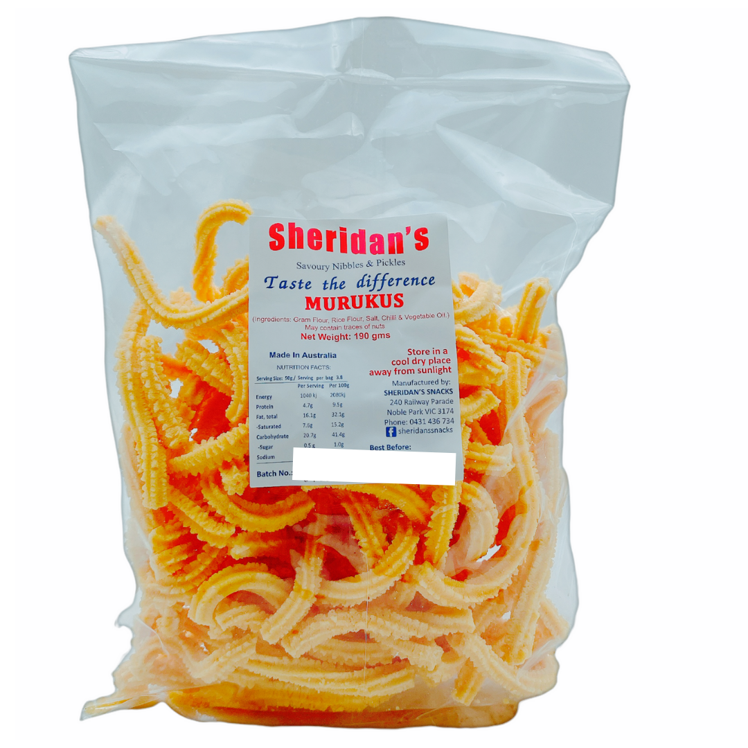 Sheridans Murukus 190gm