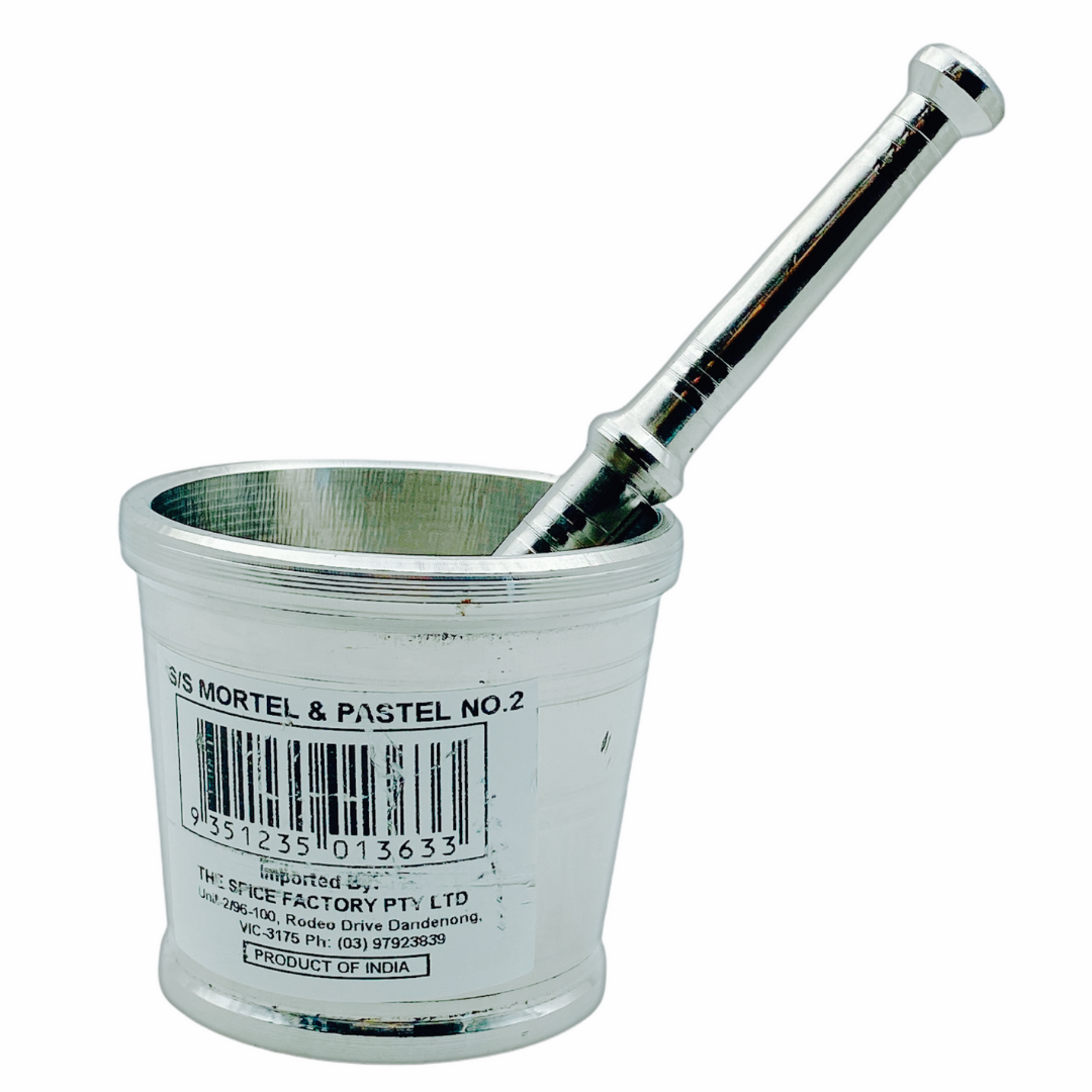 Steel Mortar & Pestle/ Okhli Musal/ Khalbatta/ Hamam Dasta #2