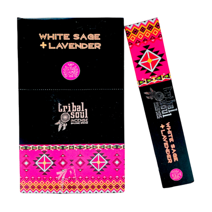 Incense Tribal Soul-White Sage and Lavender-Incense 15gm