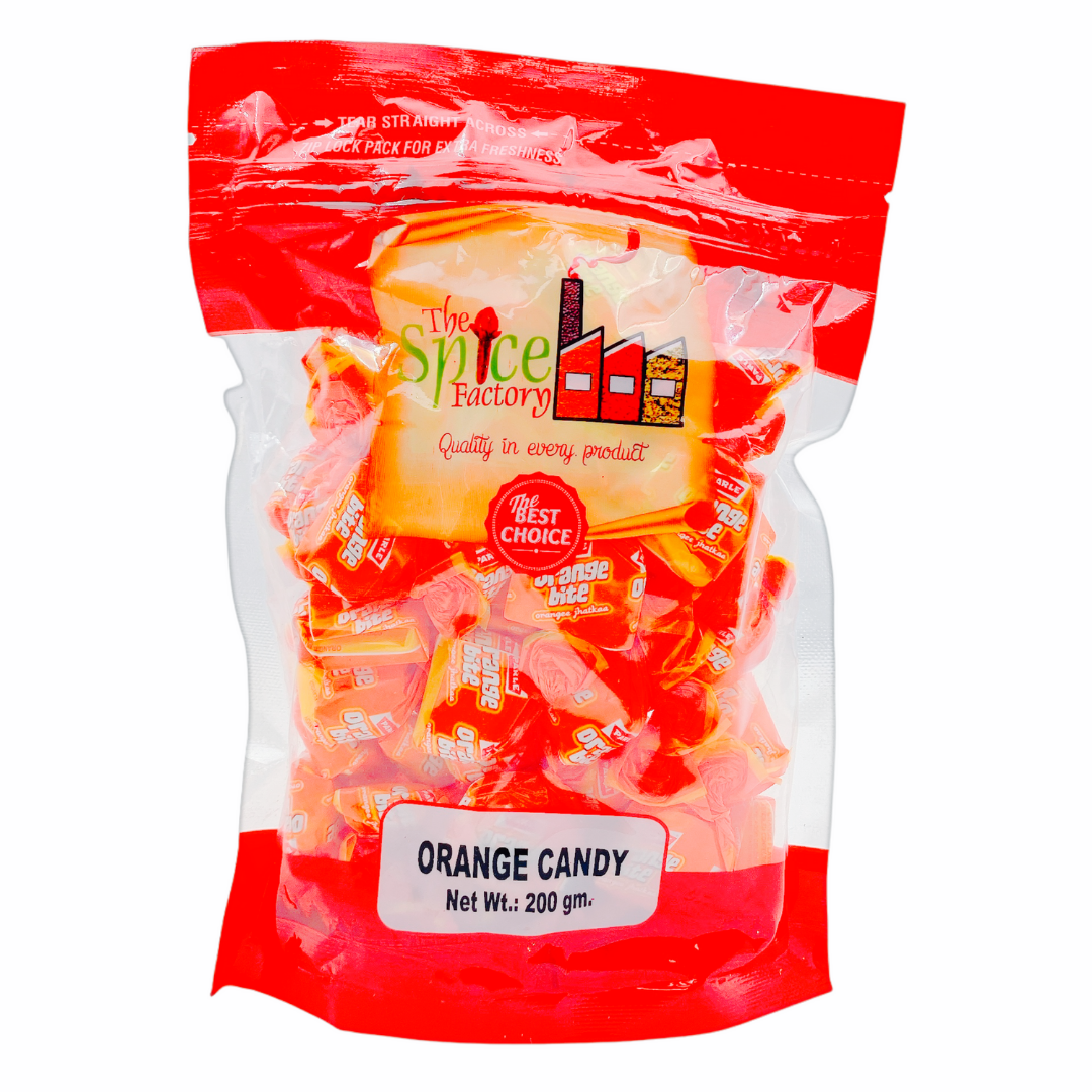 Tsf Parle Orange Bite Candy 200Gm