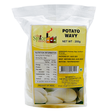 TSF Potato Wavy Papad 200gm