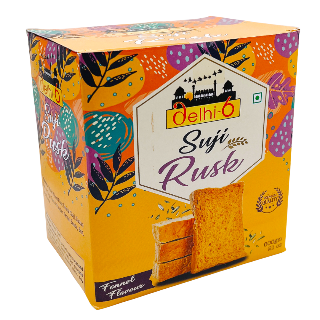 Delhi 6 Suji Rusk 600Gm