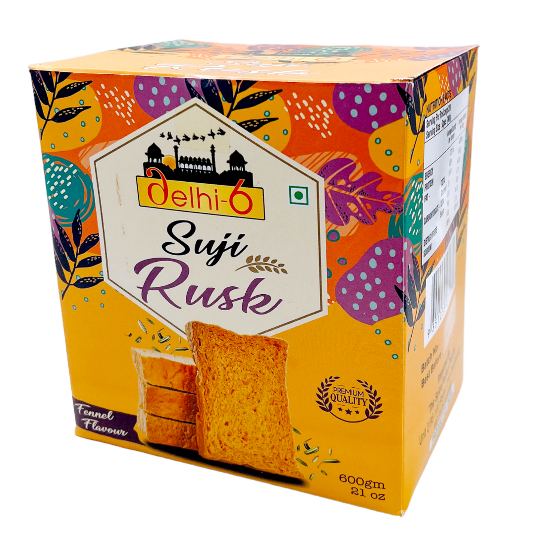 Delhi 6 Suji Rusk 600Gm