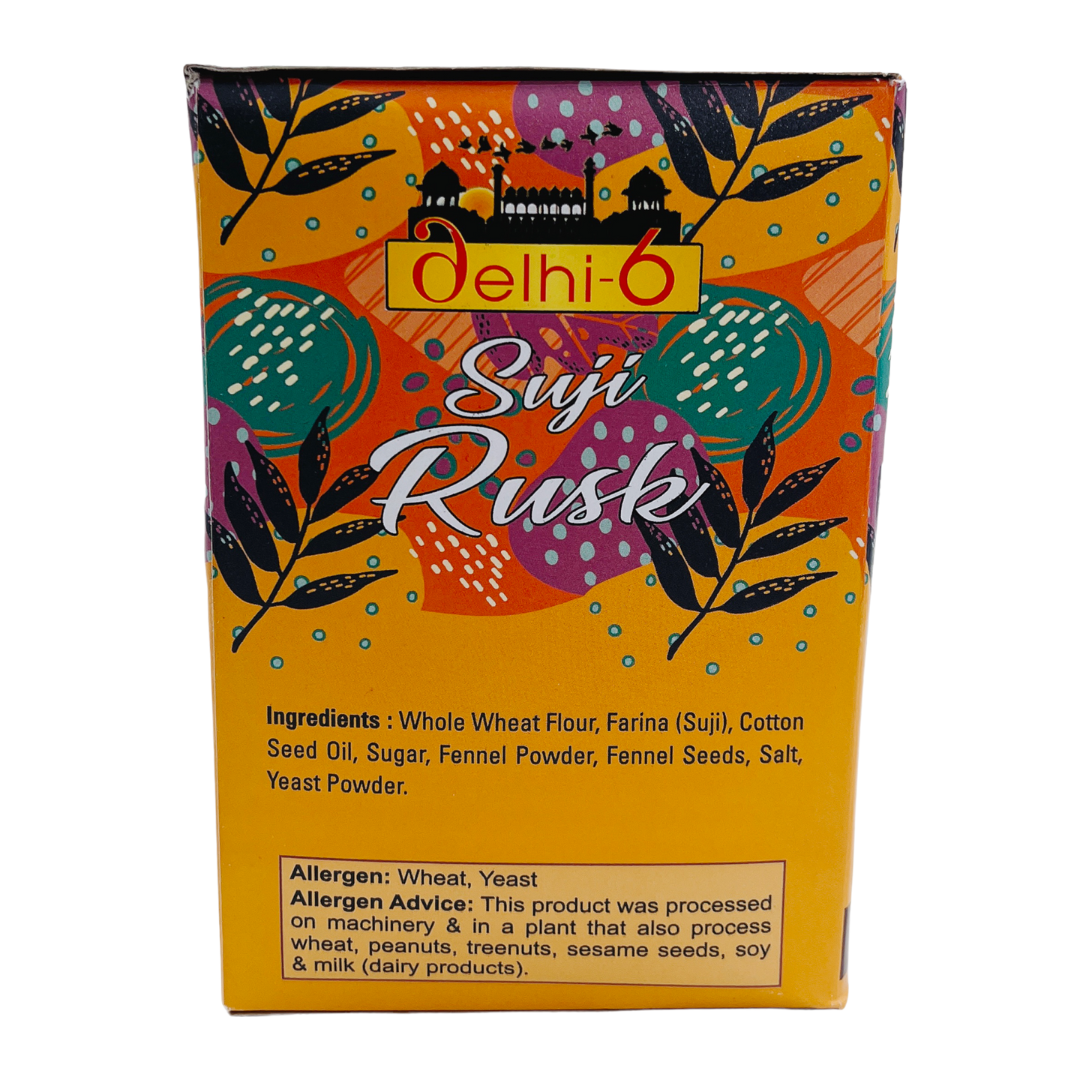 Delhi 6 Suji Rusk 600Gm