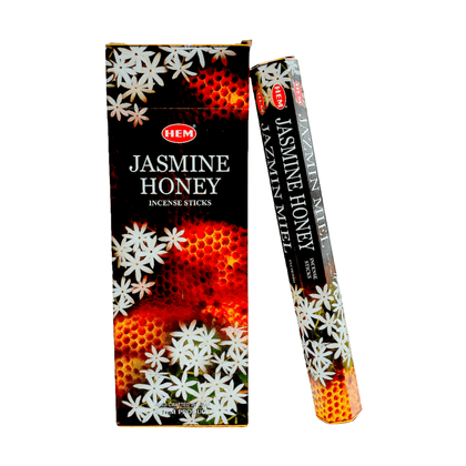 Incense Hem Small Jasmine Honey Hexa - India At Home