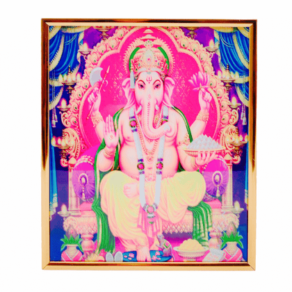 Ganesh Photo Frame K202406-Y25511 21*25Cm (11